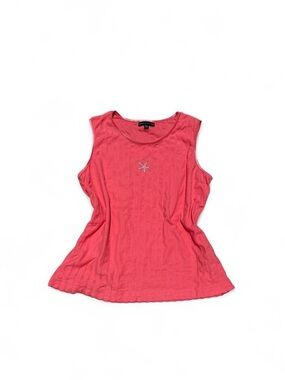 Carolyn Taylor Coral Pink Starfish Tank Top
